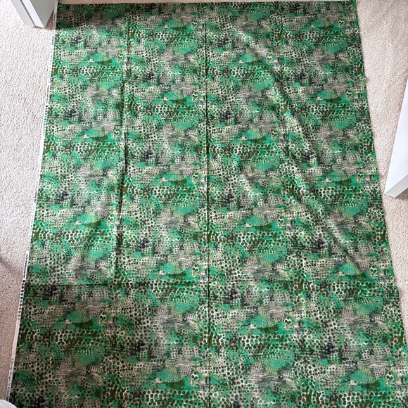 Vintage Robert Kaufman screen print fabric piece - Picture 2 of 8